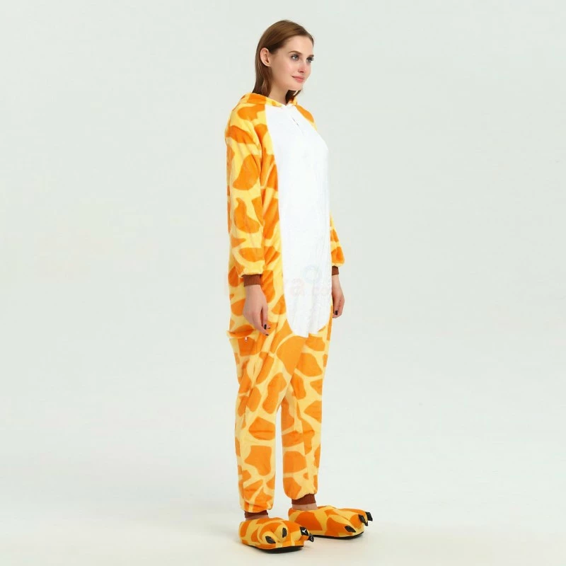 Etaya Giraffe Kigurumi Onesies Pajamas Animal Onesies For Adult - Image 3