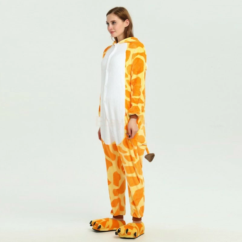 Etaya Giraffe Kigurumi Onesies Pajamas Animal Onesies For Adult - Image 4