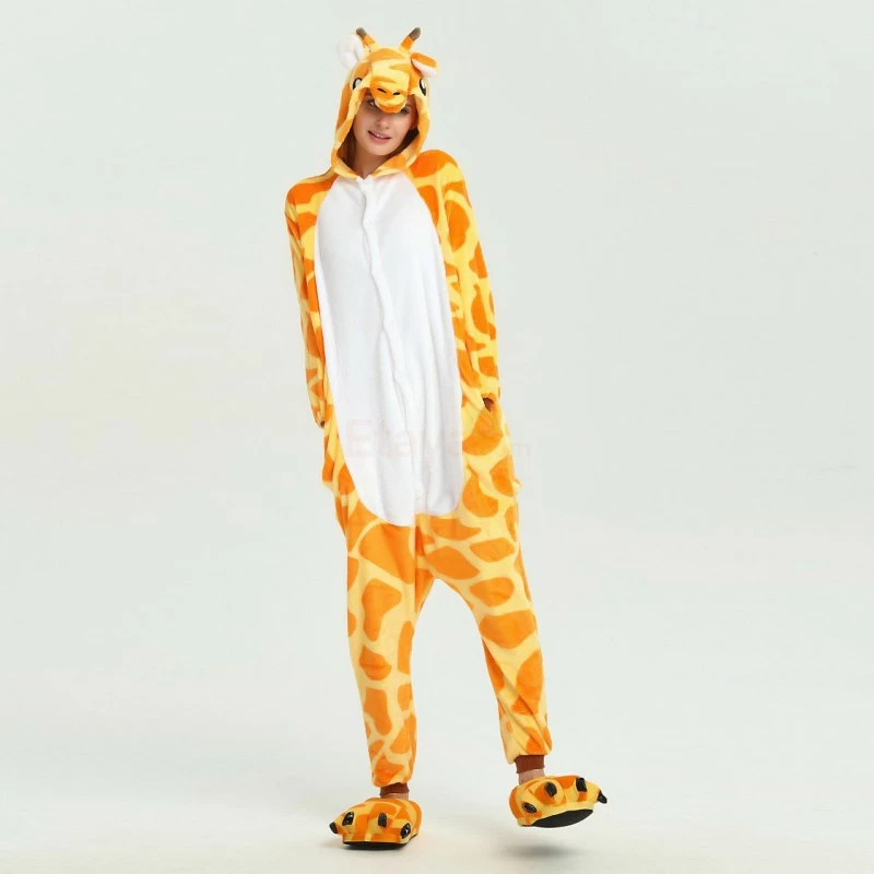 Etaya Giraffe Kigurumi Onesies Pajamas Animal Onesies For Adult - Image 6