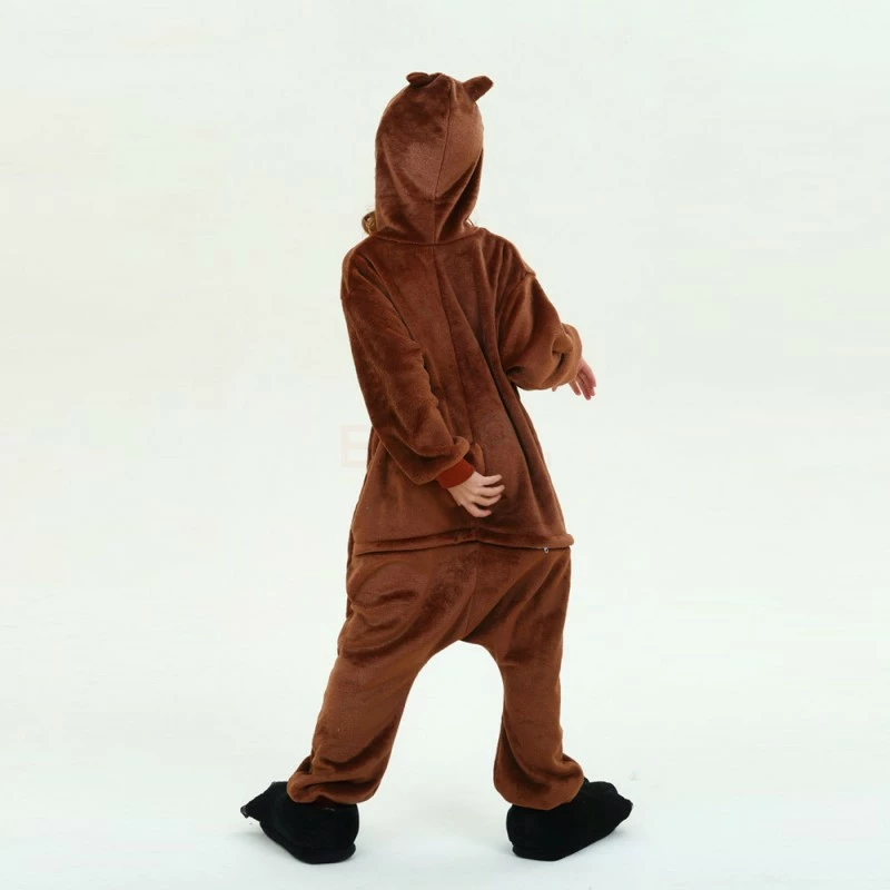 Etaya Kids Boonie Bears Kigurumi Animal Onesies Pajamas - Image 8
