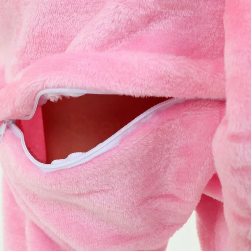 Etaya Kids Pink Dinosaur Kigurumi Onesies Pajamas Animal Costumes - Image 14