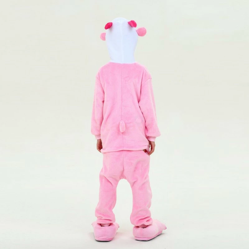 Etaya Kids Pretty Goat Kigurumi Animal Onesies Pajamas - Image 8