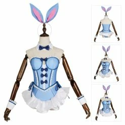 Etaya My Dress-Up Darling Marin Kitagawa Cosplay Costume Blue Outfit
