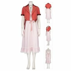 Etaya Final Fantasy VII Remake Alice Aerith Gainsborough Cosplay Costume