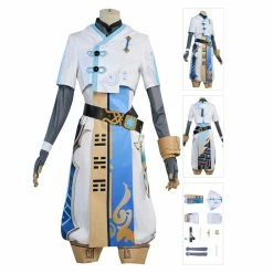 Etaya Chongyun Cosplay Costume Genshin Impact Cosplay Suit