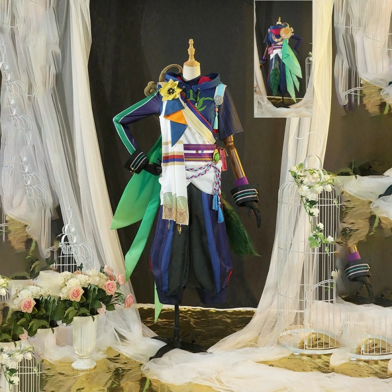 Etaya Genshin Impact Cosplay Suits Tighnari Halloween Outfit