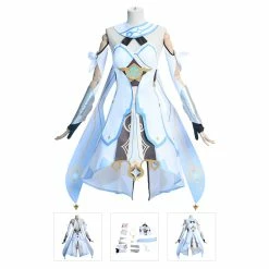 Etaya Traveler Lumine Cosplay Costume Genshin Impact Cosplay Suit