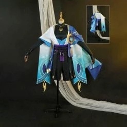 Etaya Genshin Impact Wanderer Kunikuzushi Balladeer Cosplay Costumes