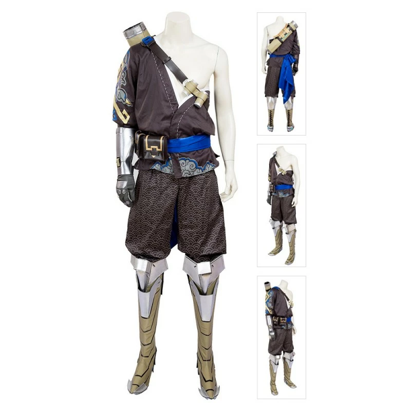 Etaya Shimada Hanzo Costume Top Level Overwatch Cosplay Suits