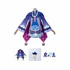 Etaya Qiqi Cosplay Costume Genshin Impact Suits