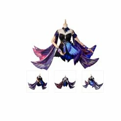 Etaya Genshin Impact Keqing Cosplay Costumes Opulent Splendor Cosplay Costume