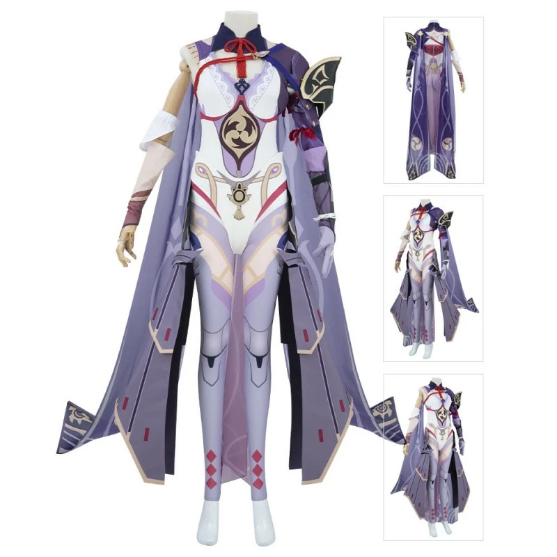 Etaya Raiden Shogun Cosplay Costume New Genshin Impact Suits