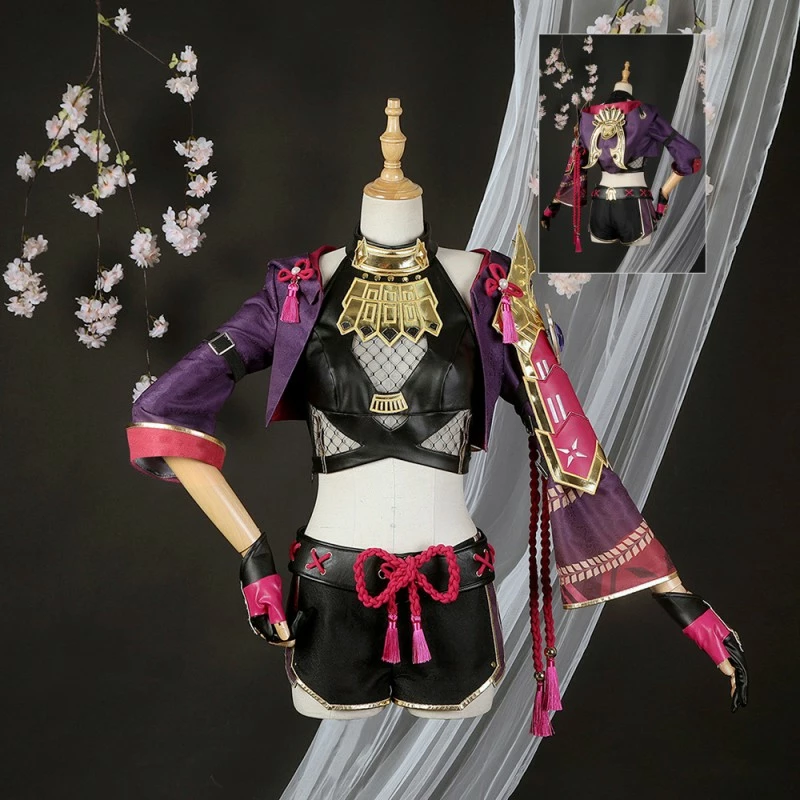Etaya Kuki Shinobu Cosplay Costume Genshin Impact Cosplay Suits