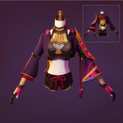 Etaya Genshin Impact Cosplay Suit Kuki Shinobu Cosplay Costume