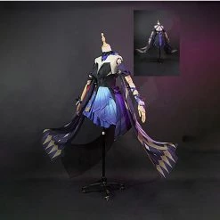 Etaya Opulent Splendor Costume Genshin Impact Keqing Cosplay Suits