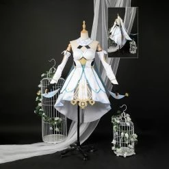 Etaya Genshin Impact Cosplay Costumes Traveler Lumine Costume