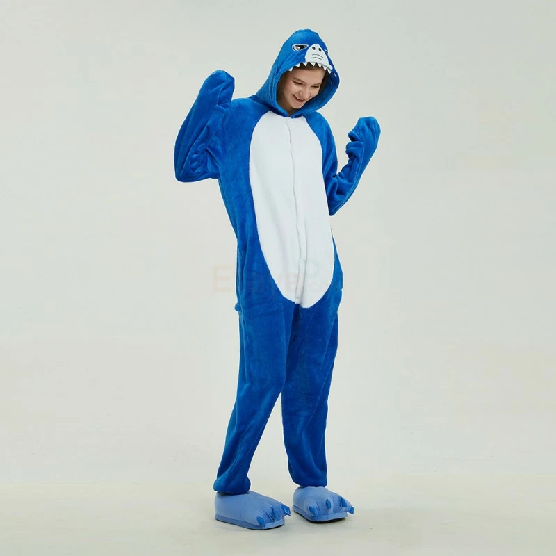 Etaya Shark Gloves B Kigurumi Animal Onesie Pajama Costumes For Adult - Image 7