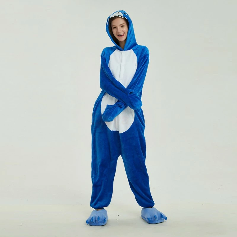 Etaya Shark Gloves B Kigurumi Animal Onesie Pajama Costumes For Adult - Image 8